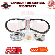 Paket cvt kirian mio karbu - vanbelt mio sporty - vanbelt mio smile - penbelt rumah roller yamaha mio - vanbelt mio sporty original premium 5TL