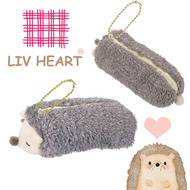 LIV HEART - 日本正版 Koropuchi 系列筆袋｜收納包 迷你化妝袋 小銀包錢包 小物收納 ｜刺蝟