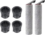 Replacement Roller Brush & HEPA Filters Compatible with Dreame H14 Pro/H20 Ultra/H30 Ultra/H13 Pro F