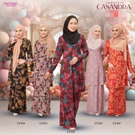 KOLEKSI  BAJU KURUNG IRONLESS CASANDRA BY anggun cotton collection