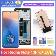 Original For Xiaomi Redmi Note 13 Pro Plus 5G LCD 23090RA98C  Digitizer Touch Screen for Note 13 Pro