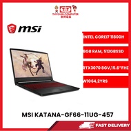 MSI-KATANA-GF66-11UG-457-INTELCOREI7-11800H,8GBR4,512GBSSD,RTX30708GVR6,W1064,2YRS