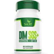 Simlike DIM SGS + - Hormone + Detox,Encourages Normal Estrogen Metabolism,Hormone Balance, Hormonal 