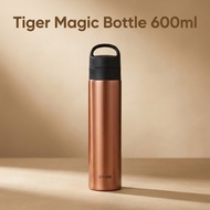 【Carbonated Drink Compatible】Tiger Magic Bottle 600ml Vacuum Insulated Carbonated Bottle Stainless S