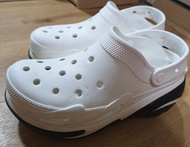 Crocs 白色厚底拖鞋