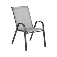 เก้าอี้สนาม BISTRO FONTE รุ่น SC-092 สีเทา - ดำ