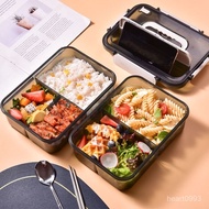 316 Stainless Steel Fresh-Keeping Box Lunch Sealed Rectangular Three Specifications 8S0U