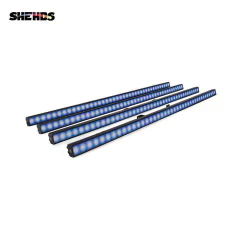 SHEHDS 4PCS Pixel 40x0.3W Strip Light RGBW Light Source Decoration Effect For Stage Bar Party Nightc