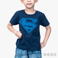 DOSH BOYS T-SHIRTS SUPERMAN เสื้อยืดคอกลมเด็กชาย DSBT5131-NV