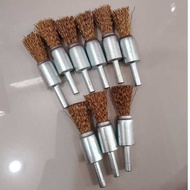 PIPE BRUSH/END BRUSH SEP-05 BRASS WIRE COATED 16MM -5/8 IN UNION