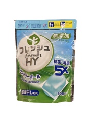 日本SEIKA王子菁華fresh-HY無添加洗衣神珠袋裝50粒