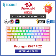 Redragon K617 Fizz RGB 60% Hotswappable Mechanical Keyboard