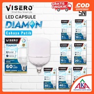 CAHAYA VISERO DIAMON T-Bulb LED Light Bulb 5W 10W 15W 20W 30W 40W 50W 60W 6500K CDL White Light E27 