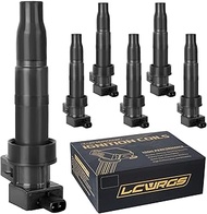 Ignition Coil Packs of 6 for 3.8L 3.3L V6 07 08 09 10 11 12 13 14 15 16 Hyundai Genesis Santa Fe Son