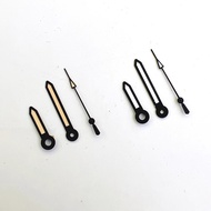 3PCS Watch Hands Black Edge Green Luminous Watch Hands Set Watch Accessories for NH35/NH36/4R/7S Mov