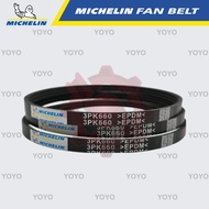 Hyundai Elantra XD 1.8, Matrix 1.8 MICHELIN Fan Belt (3PK660)