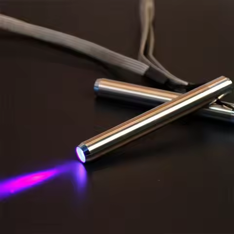 UV LED Flashlight 395nm 365nm Ultraviolet Light Mini Flash Light UV Lanterna Portable LED Lamp For C