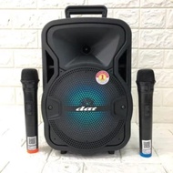 SPEAKER PORTABLE DAT 8 INCH DAT DT820 QD SPEAKER DAT DT 820 QD ORI
