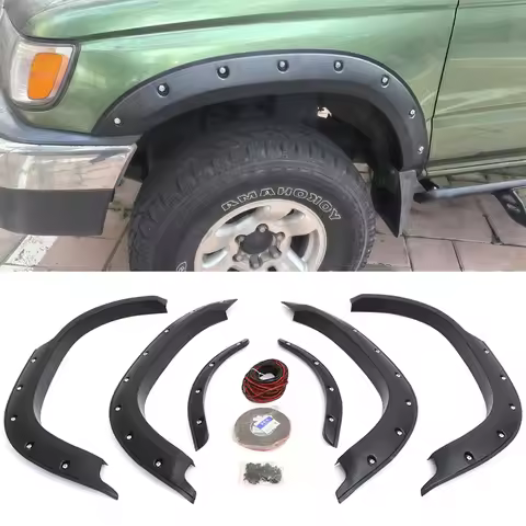 Fit For 1996-2002 Toyota 4Runner Wheel Arch Trim Fender Flares 4 pcs