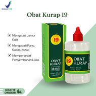 Obat kurap cap 19 menghilangkan kadas kurap kutu air