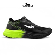 LOGIC x Maxwells - Iconic Black Stabilo Running Shoes for Men and Women