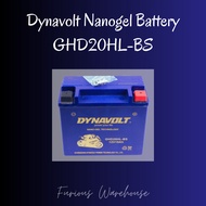 Harley Davidson Battery Dynavolt Gel Battery GHD20HL-BS Battery 12 Volt NANO-GEL Series