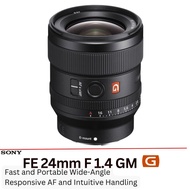 Sony FE 24mm f/1.4 GM Lens ( 24 F1.4 Gmaster )