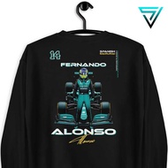Fernando Alonso Formula 1 Sweatshirt/Shirt/Hoodie Aston Martin