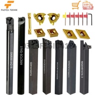 MESIN 0762 16mm Holder Package Set Lathe Holder Inside and Out Thread Cutting Set 7pcs Lathe insert 