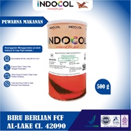 INDOCOL Food Coloring DIAMONDbiru FCF AL-LAKE CI.42090 BRILLIANT BLUE (RC) OIL BASED