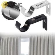 JANE Curtain Rod Holder, Hanger for 1 Inch Rod Adjustable Curtain Rod Brackets,  Home Hardware Metal Window Curtain Rod Support for Wall