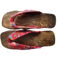 (CÓ SẴN) Guốc Gỗ Nhật Bản Guốc Geta Gỗ Đế Phẳng Quai Chữ Y Phong Cách Nhật Bản Thoải Mái Cho Phái Nữ