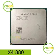 ☾AMD For X4 880K X4 880 K 4.0 GHz quad-core CPU processor 880KXBI44JC slot FM2+ ⚖☃