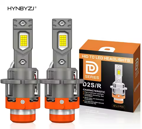 Mini D2S D4S D1S D3S LED Headlight Bulb Canbus Wireless D2R D4R Car Lights HID Xenon 1:1 Turbo Led A