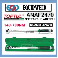 TOPTUL ANAF2470 3/4" DRIVE TORQUE WRENCH