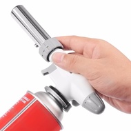 PUTIH Portable Head Gas Torch Flame gun Welding Butane Blow Torch Flame Jet white [RY]