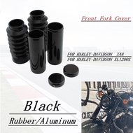 FOR HARLEY-DAVIDSON X48 X 48 Front Fork Gaiters Protector Cover Motorcycle Boot Shock Dust Cover  FO