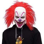 Topeng Joker Menakutkan untuk Dewasa Halloween Topeng Muka Jahat Badut Menakutkan