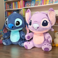 Big Size Lilo and Stitch Stuffed Stitch Plush Toy Lovely Stitch Cuddly Angel Plushie Gift Child