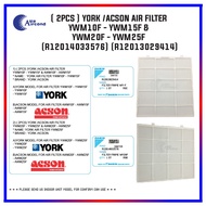 ( 2PCS ) YORK /ACSON AIR FILTER YWM10/15F (R12013029414) & YWM20F/25F (R12014033576)