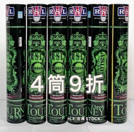 【RSL Classic】 鵝毛羽毛球, 12個/打, 球速77, 正貨防偽標籤. Goose feather badminton shuttlecock, 12 Pcs/ Doz, speed 77