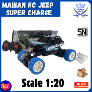 Rc car Jeep rock crawler boost monster charge mobil remote control mainan anak XB1010B