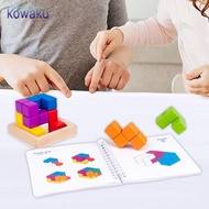 [vsrhkq] 3D Cube Puzzle Block Puzzle Cube for 3 4 5 6 7 8 9 10 Year Old Birthday Gift