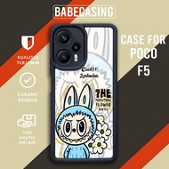 HP Babe Case XIAOMI poco F5 5G Casing Poco F5 [ PUMPKIN ] Case Glossy Casing Hardcase Softcase