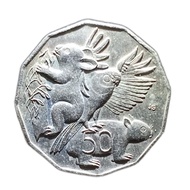 Koin Kuno Australia 50 Cents Commemorative Tahun 2004 A-131