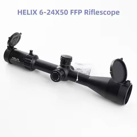 ELEMENT Optics HELIX 6-24X50 FFP First Focal Plane Riflescope w/ Zerostop 30mm Tube APR-2D MRAD Reti
