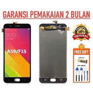 LCD OPP0 A59 / F1S / A59T FULLSET BLACK / WHITE PARTDARJO