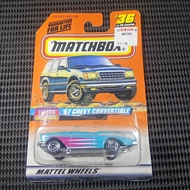 MATCHBOX 57 CHEVY CONVERTIBLE YOUNGbiru