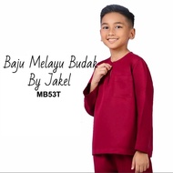 2026 Jakel Baju Melayu Lanang Kanak-kanak Cekak Musang/ Teluk Belanga Baju Melayu Jakel Budak Percum