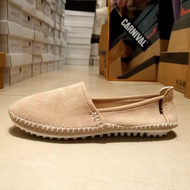 NANA OKADA Flat Shoes รุ่น Softn go Velvet รองเท้าผู้หญิงหนังกัมมะหยี่